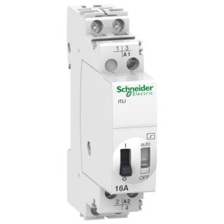 SCHNEIDER A9C30815 Impulzní relé LI 16A 1ZAP 1VYP 230V AC 50-60Hz 110V DC (SCHNEIDER A9C30815)