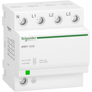 SCHNEIDER A9L16634 Acti9 iPRF1 12,5r 3P+N svodič přepětí T1+T2 (SCHNEIDER A9L16634)