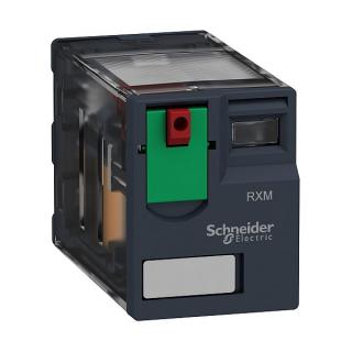 SCHNEIDER RXM4AB1B7 Miniaturní relé 4P, 6 A, 24 V AC bez LED (SCHNEIDER RXM4AB1B7)