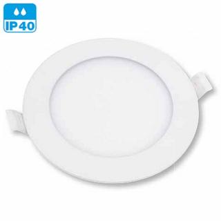 Tracon LED-DL-12NW Podhledové kulaté LED svítidlo, bílé 220-240 VAC, 12 W, 1160 lm, D=168 mm, 4000 K, IP40, EEI=F (Tracon LED-DL-12NW)