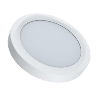 Tracon LED-DLF-18NW Přisazené kulaté LED svítidlo, bílé 85-265 VAC, 18 W, 1200 lm, D=220 mm, 4000 K, IP20, EEI=G (Tracon LED-DLF-18NW)