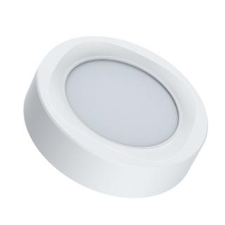 Tracon LED-DLFS-6NW Přisazené kulaté LED svítidlo,bílé, s čipem SAMSUNG 230 VAC, 6W, 480lm, D=120×120 mm, 4000 K, IP20, EEI=G (Tracon LED-DLFS-6NW)