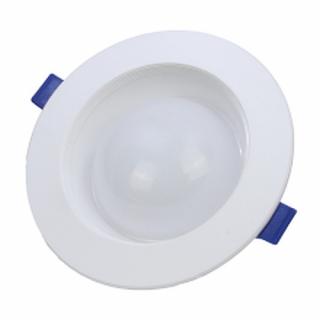 Tracon LED-DLGS-6NW Kompaktní podhledové LED svítidlo 230 VAC, 6W, 480lm, D=130 mm, 4000 K, IP44, EEI=G (Tracon LED-DLGS-6NW)