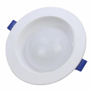 Tracon LED-DLGS-9NW Kompaktní podhledové LED svítidlo 230 VAC, 9W, 720lm, D=160 mm, 4000 K, IP44, EEI=G (Tracon LED-DLGS-9NW)