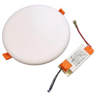 Tracon LED-DLIP-20NW Podhledové kulaté LED svítidlo , se zvýšeným krytím 230 VAC, 20 W, 4000 K, 1620 lm, IP66, EEI=G (Tracon LED-DLIP-20NW)