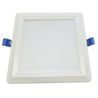 Tracon LED-DLNS-12NW Podhledové čtvercové LED svítidlo, s čipem SAMSUNG 230 VAC, 12W, 960lm, D=170×170 mm, 4000 K, IP20, EEI=G (Tracon LED-DLNS-12NW)