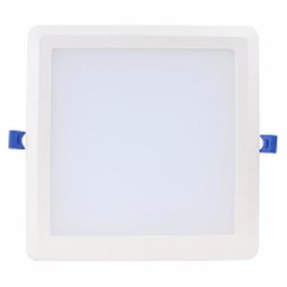 Tracon LED-DLNS-18NW Podhledové čtvercové LED svítidlo, s čipem SAMSUNG 230 VAC, 18W, 1440lm, D=225×225 mm, 4000 K, IP20, EEI=G (Tracon LED-DLNS-18NW)