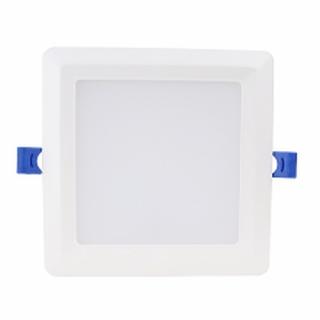 Tracon LED-DLNS-9NW Podhledové čtvercové LED svítidlo, s čipem SAMSUNG 230 VAC, 9W, 720lm, D=150×150 mm, 4000 K, IP20, EEI=G (Tracon LED-DLNS-9NW)