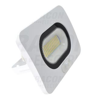 Tracon RSMDLFM50 SMD reflektor se snímačem pohybu, bílý 50W, 4000K, IP65, 220-240V AC, 4000lm, 110°, 3-10m, EEI=G (Tracon RSMDLFM50)