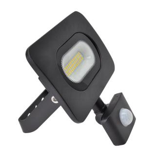 Tracon RSMDLM20H SMD reflektor se snímačem pohybu, s nastav.citlivostí,černý 220-240V,20W,4000K,IP65,1600lm,120°, 10s-7min, 3-10m, EEI=G (Tracon RSMDLM20H)