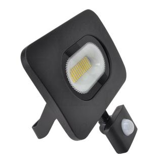 Tracon RSMDLM30H SMD reflektor se snímačem pohybu, s nastav.citlivostí,černý 220-240V,30W,4000K,IP65,2700lm,,120°, 10s-7min, 3-10m, EEI=F (Tracon RSMDLM30H)