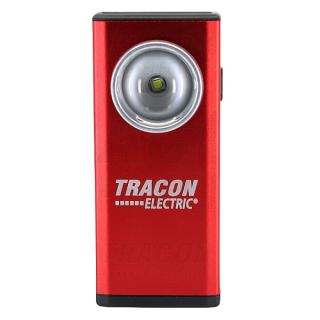 Tracon STLAL5W Akumulátorová ruční LED svítilnakovová 5W, 6000K, 3,7V 1800mAh, 200lm, IP54, 3h (Tracon STLAL5W)