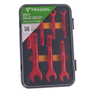 Tracon VSET7 7 dílná sada Vidlicové klíče s izolací do 1000 V (Tracon VSET7)
