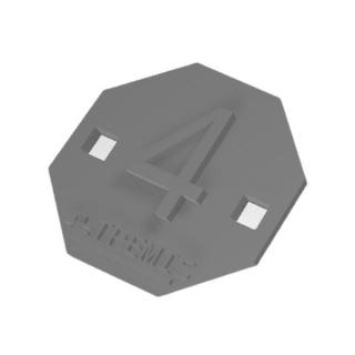 TREMIS Štítek č.4 ( plast ) štítek označení č.4 *VS015 (TREMIS VS015)
