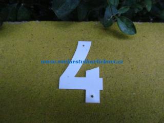 Čísla na úly 4 (Číslo na úl plastové)