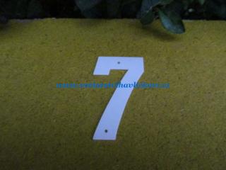 Čísla na úly 7 (Číslo na úl plastové)