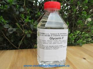 Glycerin F 0,5L (Léčení včelstev a čištění včelího vosku)