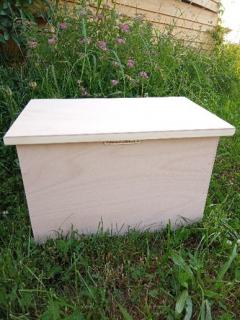 Přepravka na 6 rámků 39x30 z překližky (Bedna na odnos včelích rámků)
