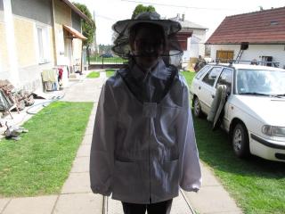 Včelařský kabát s kloboukem