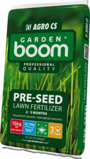 Trávníkové hnojivo Garden Boom Pre-Seed 15 kg