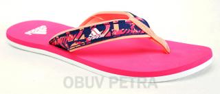 adidas Beach Thong K S75570, růžové žabky, dětská obuv vel.6