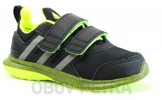 adidas hyperfast 2,0 cf i AQ3852 černá, dětská obuv vel.27
