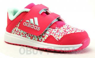 adidas SNICE 4CF I BA8332 růžová, dětská obuv vel.27
