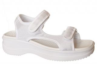 AZALEIA 320-323 white, dámské sandály vel.38