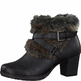 JANA 26368-23 black, dámská zimní obuv vel.41