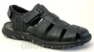 JOSEF SEIBEL 36494 schwarz, pánská obuv - sandály vel.45