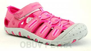 JUNIOR LEAGUE 151059 pink/fuchsia, dětská obuv - sandály vel.35