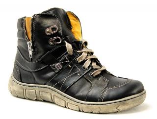 KACPER 4-1191 black, dámská zimní obuv vel.37