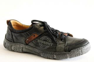 KRISBUT 4691-1 graphite, pánská obuv vel.46