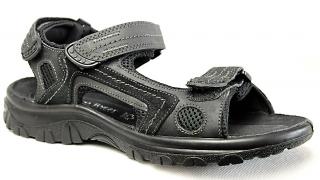 MARCO TOZZI 18400-26 black, pánské vycházkové sandály vel.45