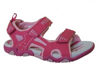 PEDDY PU-512-35-09 pink, dětské sandály vel.32