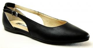 TAMARIS 22125-26 black matt, dámská letní obuv vel.41