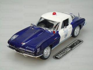 Chevrolet Corvette 1965 Police (sběratelský model, určeno pouze k vystavení)