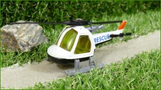 Angličák Matchbox Helicopter Rescue - horší konce vrtule