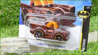 Angličák Model Autíčka Hot Wheels Autíčko Classic TV Series Batmobile (BATMAN)