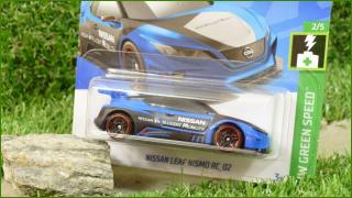 Angličák Model Autíčka Hot Wheels Autíčko Nissan Leaf Nismo RC_02 (HW GREEN SPEED)