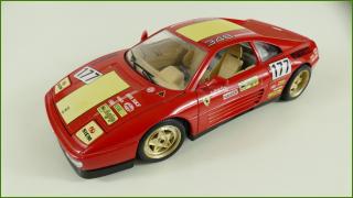 Kovový Model Bburago 1:18 - Ferrari 348 tb - (1989)