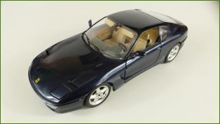 Kovový Model Bburago 1:18 - Ferrari 456 GT - (1992)