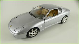 Kovový Model Bburago 1:18 - Ferrari 456 GT - (1992)  (Bburago - Made in Italy)