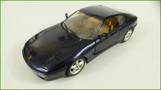 Kovový Model  Bburago 1:18 - Ferrari 456 GT - (1992) - Viz Popis (Bburago - Made in Italy)