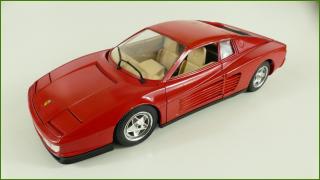 Kovový Model Bburago 1:18 - Ferrari Testarossa - (1984) - Viz Popis