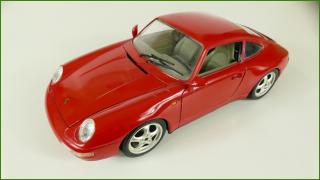 Kovový Model Bburago 1:18 - Porsche Carrera 911 - (1993)