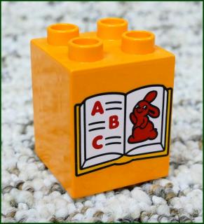 Lego® Duplo® 2x2x2 Oranžová - Knížka (Lego® Duplo®)