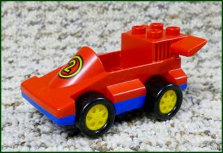 Lego® Duplo® Autíčko Formule Červená (Lego® Duplo®)