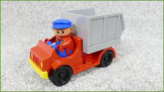 Lego Duplo auto s vyklápěcí korbou