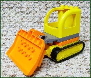 Lego® Duplo® Buldozer Žluto-Oranžový (Lego® Duplo®)